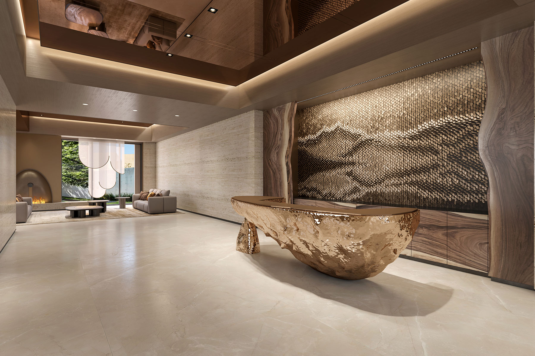 大型設計_公共空間作品_皇翔建設∣柏金公共門廳設計規劃案_照片02