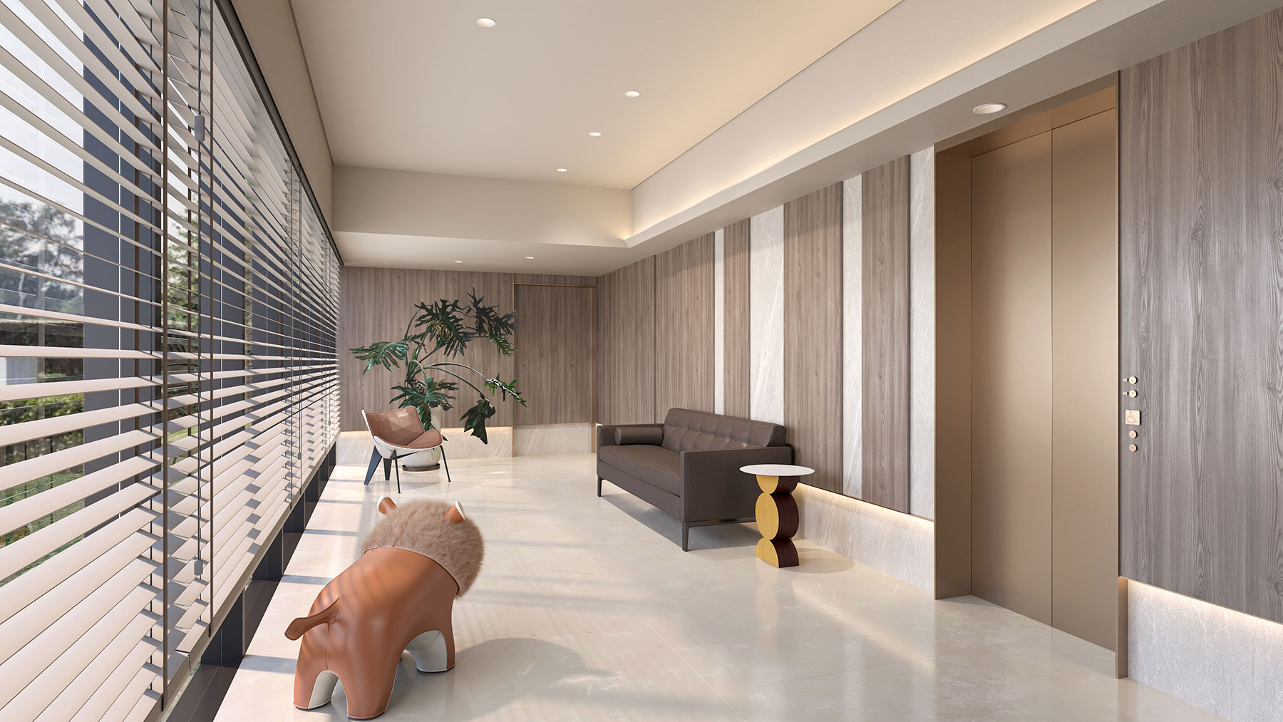 大型設計_公共空間作品_皇翔建設∣柏悅公共門廳設計規劃案_照片04