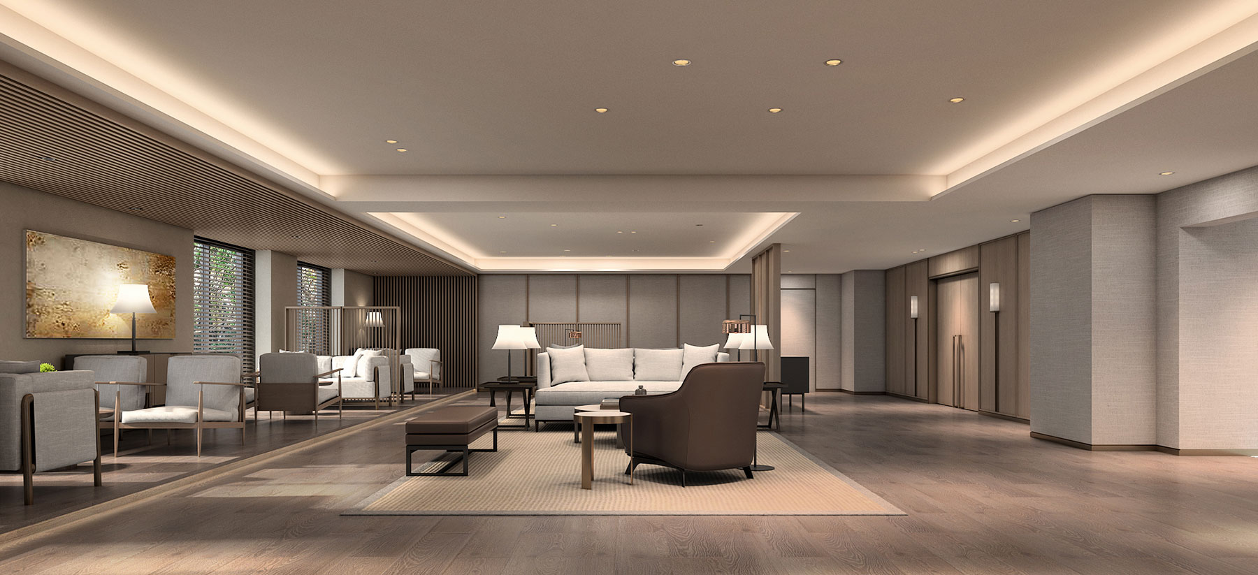 大型設計_公共空間作品_皇翔建設∣新莊派出所公共門廳設計規劃案_照片04