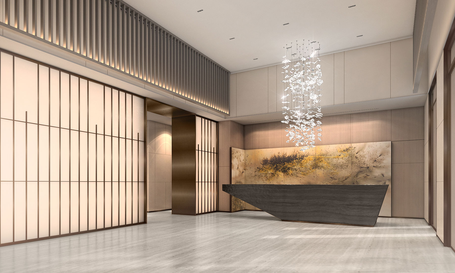 大型設計_公共空間作品_皇翔建設∣新莊派出所公共門廳設計規劃案_照片08