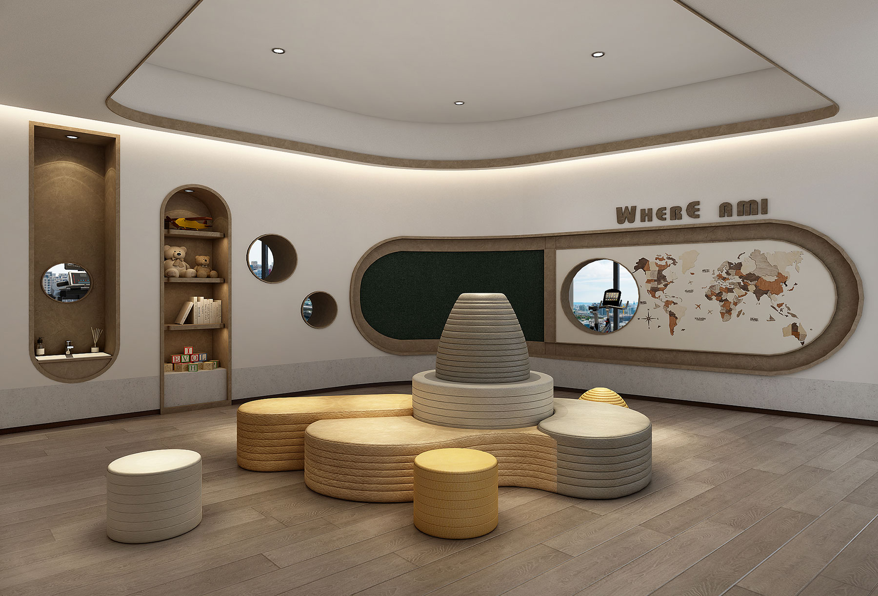 大型設計_公共空間作品_皇翔建設∣漢中公共門廳設計規劃案_照片05