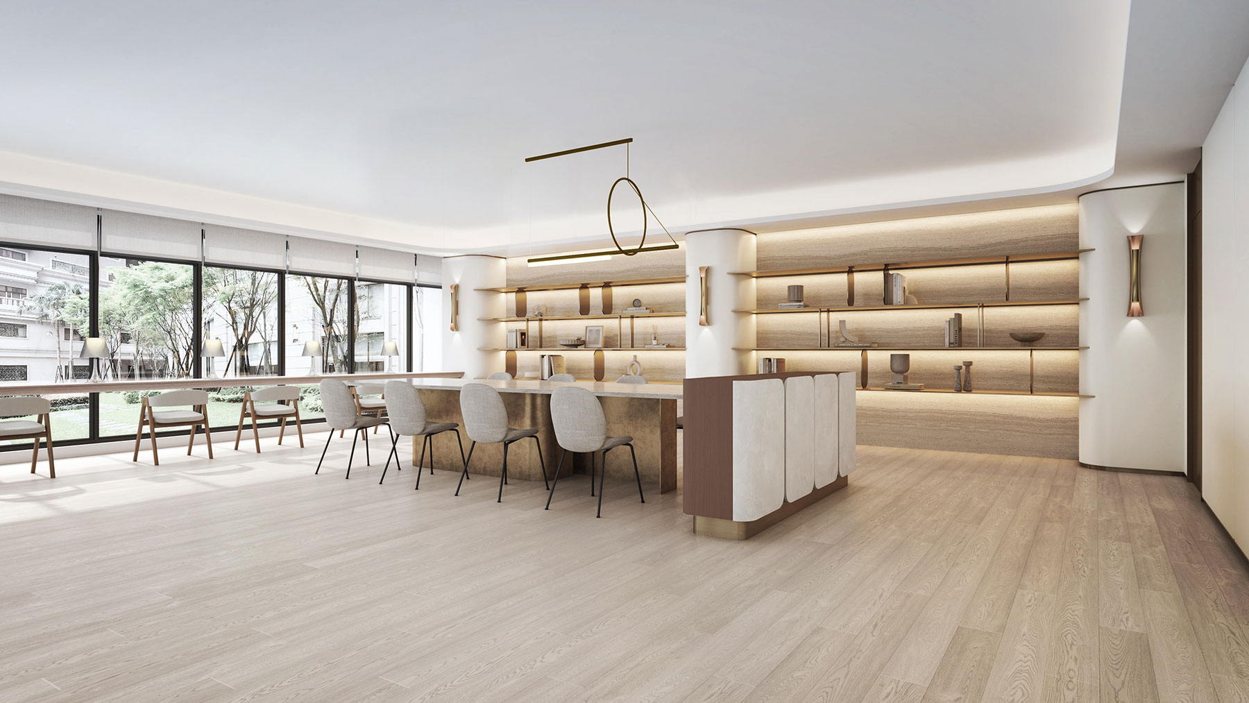 大型設計_公共空間作品_皇翔建設∣保二公共門廳設計規劃案_照片10