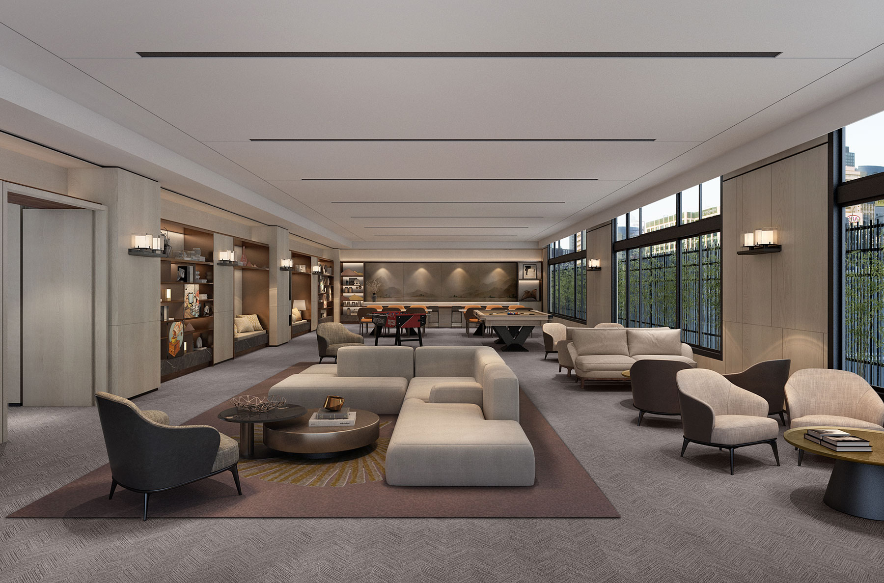 大型設計_公共空間作品_皇翔建設∣頂埔公共門廳設計規劃案_照片03