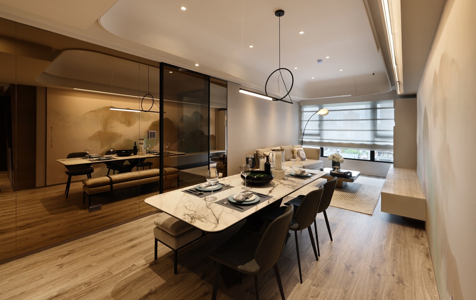 大型設計_住宅作品_長虹建設｜閱莊A、B實品屋_照片01